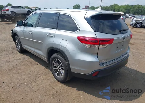2017 Toyota Highlander Xle из США, поврежденный, VIN 5TDJZRFH9HS483122